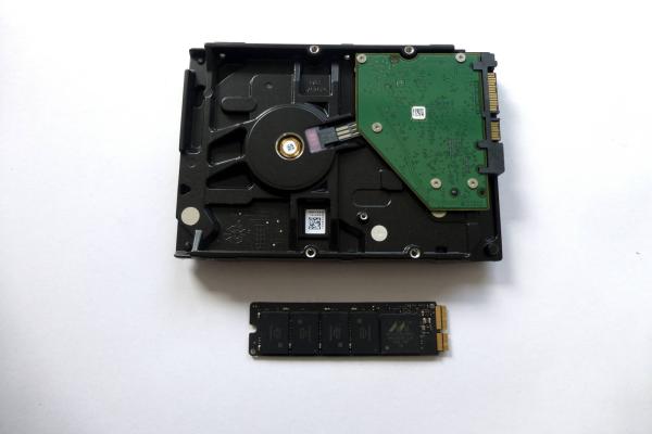 Preview: 1.1 TB FusionDrive Set 1TB HDD 128GB SSD iMac A1419 Original Apple  sparepart detail image one