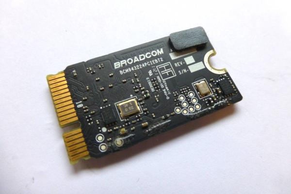 Preview: AirPort WLan BlueTooth Board BT 2.1 607-6760 661-6053 661-5687 607-6759 BCM943224PCIEBT2 MacBook Air 13 inch 11 inch A1369 A1370 A1465 A1466 sparepart second sight