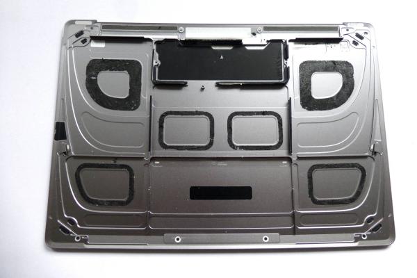 Bodenplatte 613-01926-A MacBook 12 Zoll A1534 2015 spacegrey Ersatzteil Hauptansicht
