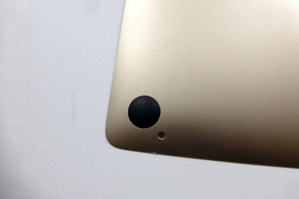 BottomCase 613-02402-A MacBook 12 inch A1534 2016 2017 Lower Case Bottom gold sparepart fifth detail