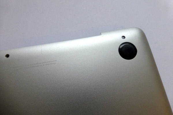 Preview: Bodenplatte Unterteil 922-9043 613-7739-A 604-1840-A MacBook Pro 15 Zoll Unibody A1286 Ersatzteil zweites Detail