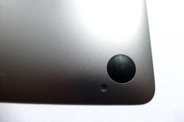 Bodenplatte 613-01926-A MacBook 12 Zoll A1534 2015 spacegrey Ersatzteil viertes Detail