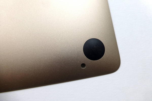 BottomCase 613-02402-A MacBook 12 inch A1534 2016 2017 Lower Case Bottom gold sparepart fourth detail