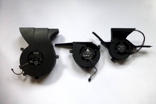 Preview: Fan set of 3 620-4335 620-3941 604-0273 922-8153 922-8459 922-8866 620-4337 620-3940 922-8458 922-8867 922-8152 604-0272 620-4336 620-3942 604-0274 922-8490 922-8868 922-8154 iMac 24 inch A1225 2007 2008 2009 Original sparepart second sight