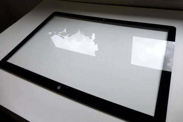 Preview: Glas Scheibe 922-8678 LED Cinema Display 24 Zoll A1267 2008 2009 Original Ersatzteil zweite Ansicht