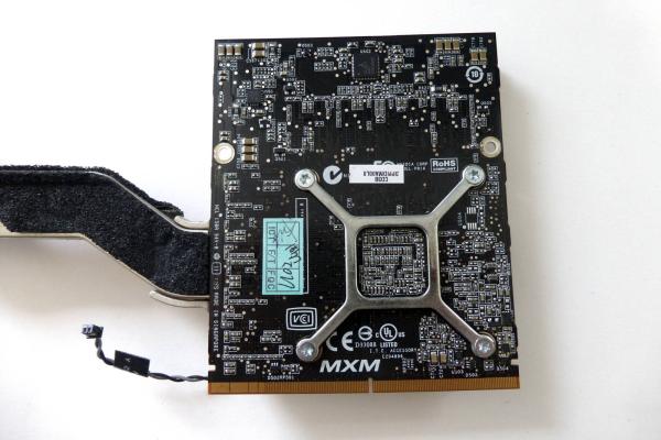 Video Board 661-4991 NVidia GeForce GT 130 512MB iMac 24 inch A1225 2009 sparepart detail image one