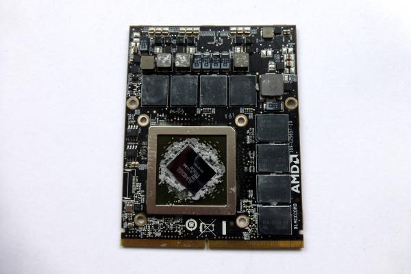 Grafikkarte ATI Radeon HD 6970M 109-C29657-10 1024MB iMac A1312 Ersatzteil Hauptansicht