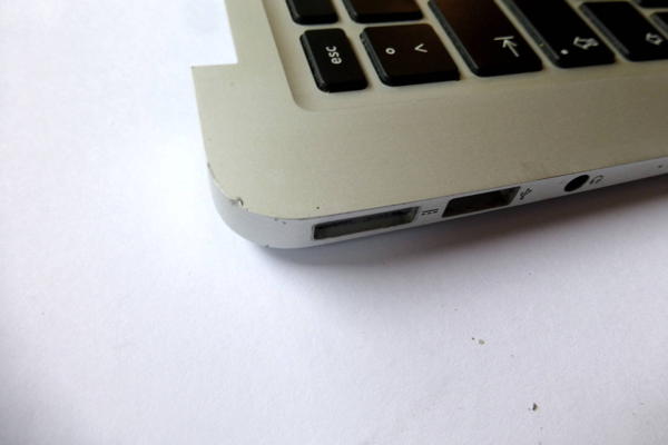 Preview: Tastatur deutsch SET 069-8397-23 TopCase MacBook Air 13 Zoll A1466 2013 2014 2015 2017 Ersatzteil zweites Detail