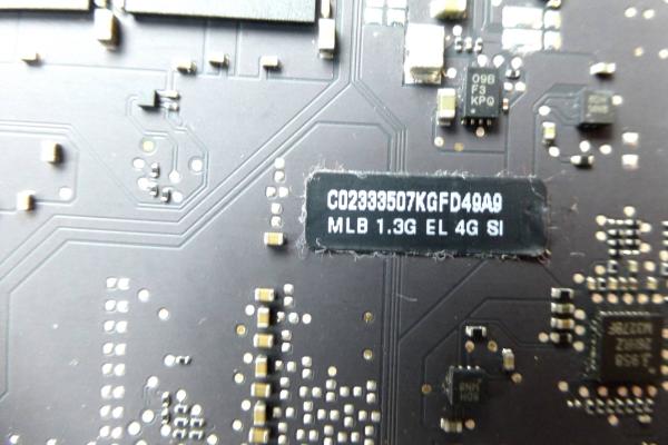 LogicBoard 820-3437-B i5 1.3 GHz 4GB MacBook Air 13 inch A1466 2013 2014 2015 2017 sparepart second detail