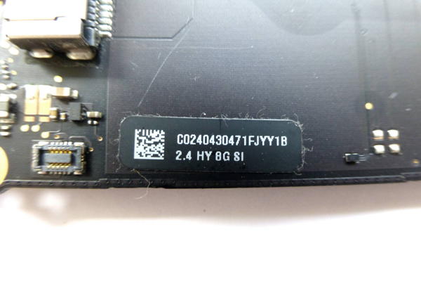 Preview: Logicboard 820-3476-A 2.4 GHz i5 8 GB MacBook Pro 13 inch A1502 Late 2013 Mid 2014 sparepart second detail