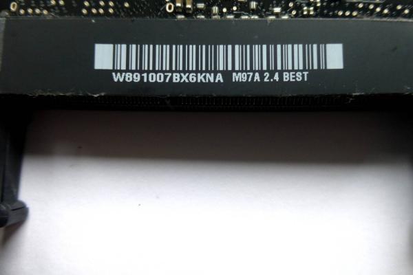 Preview: LogicBoard Mainboard 820-2327-A 661-4819 661-5102 Core2Duo 2.4GHz MacBook Pro 13 inch A1278 2008 Original sparepart second detail