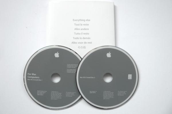 MacOS Leopard 10.5.4 2Z691-6248-A 2Z691-6249-A iMac Intel Core 2 Duo & iLife 08 Ersatzteil Hauptansicht