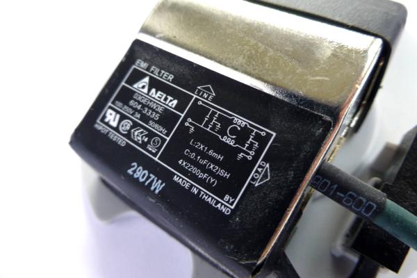 Preview: Power Inlet 604-3335 EMI Filter iMac 21 inch A1418 Original sparepart detail image one