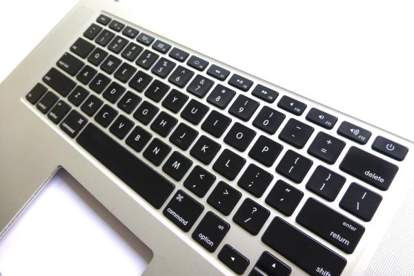 Preview: TopCase Tastatur 612-1325-08 englisch US MacBook Pro 15 Zoll Retina A1398 late 2013 2014 Ersatzteil zweite Ansicht