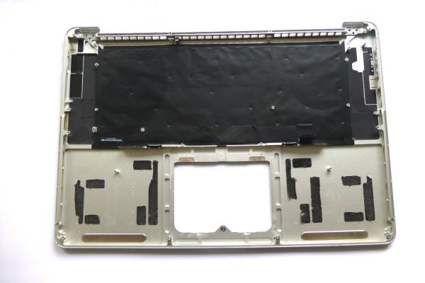 Preview: TopCase Tastatur 612-1325-08 englisch US MacBook Pro 15 Zoll Retina A1398 late 2013 2014 Ersatzteil Detailbild eins