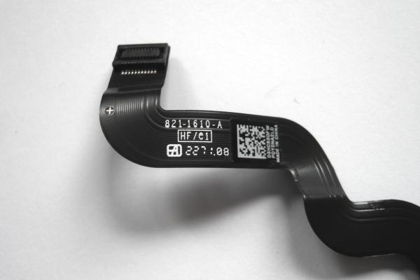 TrackPad Cable 821-1610-A TouchPad MacBook Pro Retina 15 inch A1398 2012 early 2013 sparepart detail image one