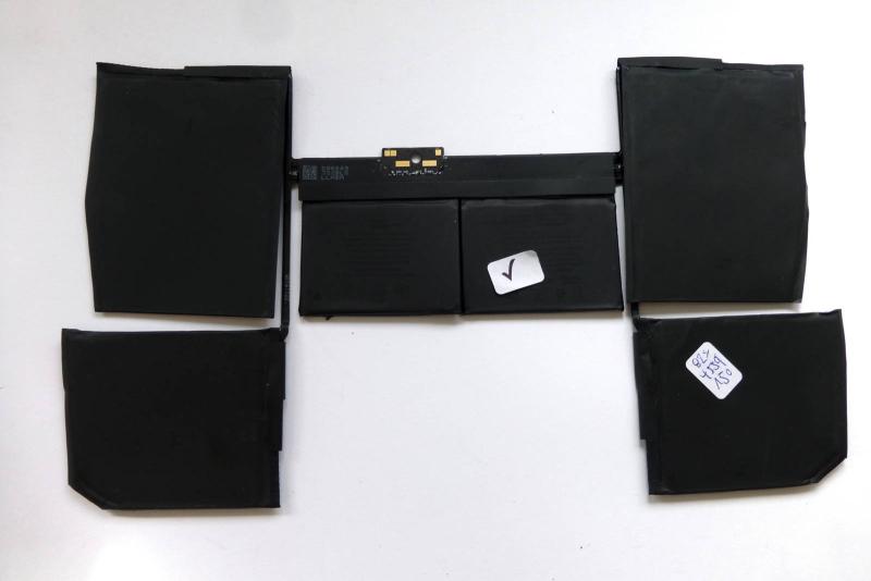 Akku A1705 A1527 020-00814 Original MacBook 12 Zoll A1534 Retina Ersatzteil Hauptansicht