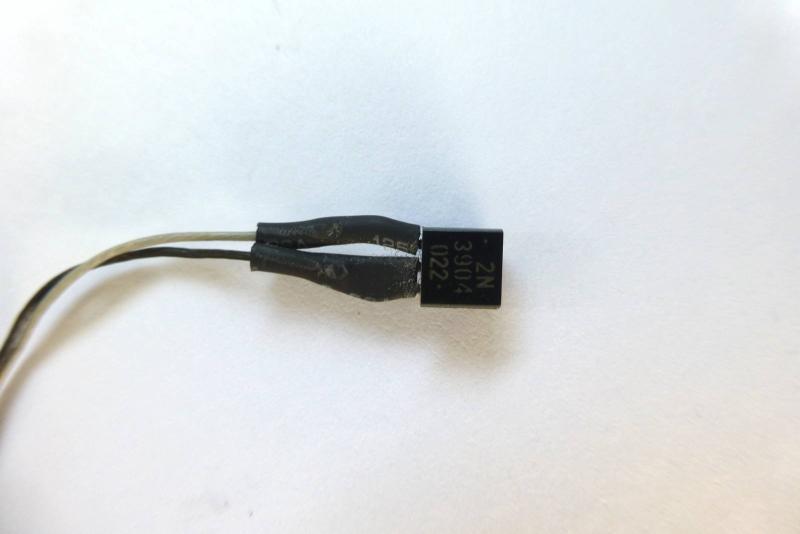 Ambient Temp Sensor Kabel 593-0996 922-9129 iMac 21 Zoll A1311 2009 Original Ersatzteil Detailbild eins
