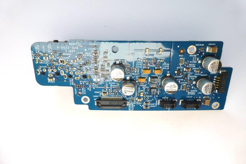 Audio Board 820-2299-A 922-8466 iMac 20 Zoll 24 Zoll A1224 A1225 2008 Original Ersatzteil zweite Ansicht