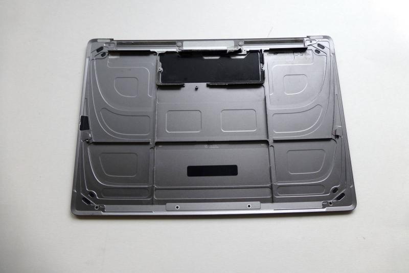 Bodenplatte 613-01926-A A1527 MacBook 12 Zoll A1534 2015 silver mit Akku Ersatzteil zweite Ansicht