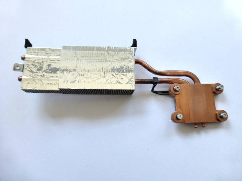 CPU Prozessor Kuehler 730-0443-A mit Sensor iMac 24 Zoll A1200 2006 Original Ersatzteil zweite Ansicht