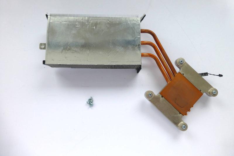 Prozessor Kuehler 730-0584-A mit Sensor iMac 27 Zoll A1312 2010 Original Ersatzteil zweite Ansicht