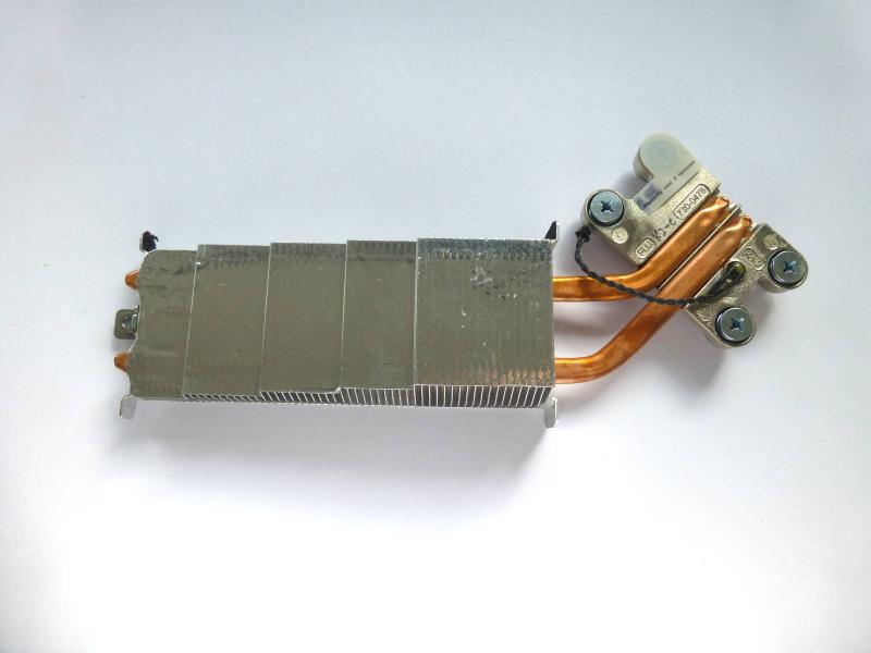 CPU Kuehler 730-0516 730-0478 mit Sensor iMac 20 Zoll A1224 2007 2008 2009 Original Ersatzteil Hauptansicht