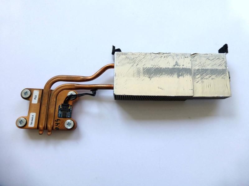 CPU Prozessor Kuehler 730-0443-A mit Sensor iMac 24 Zoll A1200 2006 Original Ersatzteil Hauptansicht