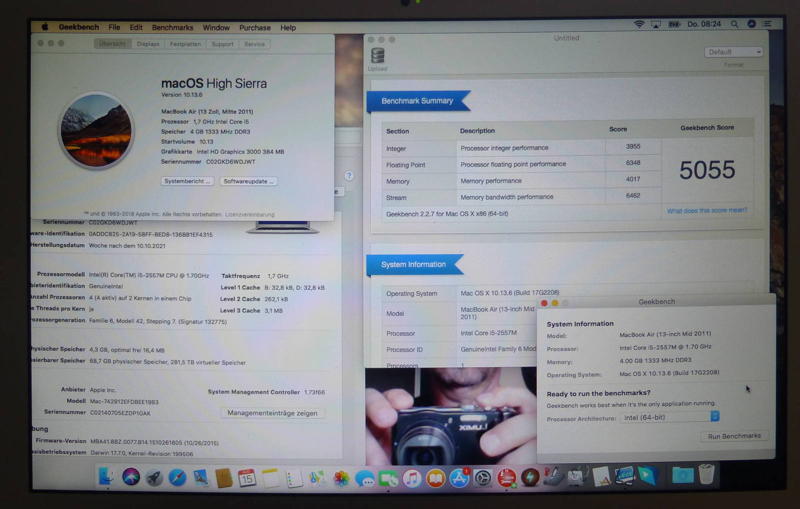 Display Komplett 661-6056 661-5732 Original MacBook Air A1369 13 Zoll 2010 2011 LED LCD Ersatzteil weiteres Detailbild