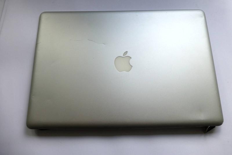Display Komplett glossy 661-5040 Original MacBook Pro 17 Zoll A1297 Early Mid 2009 Ersatzteil zweite Ansicht