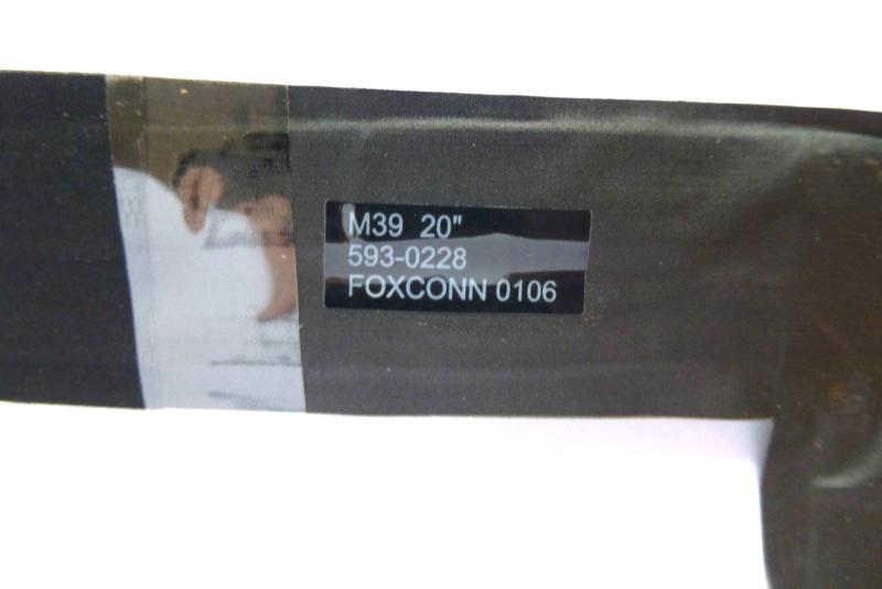 LVDS Display Cable 593-0228 922-7251 iMac 20 inch A1207 Late 2006 white Original sparepart detail image one