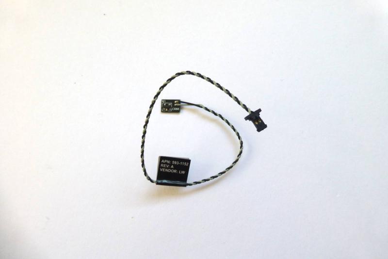 DVD Optical Drive Temperatur Sensor Kabel 593-1152 922-9214 iMac 21 Zoll A1311 2009 Original Ersatzteil Hauptansicht