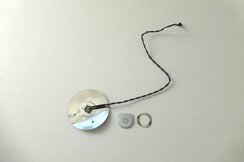 Einschalter 593-1009 Knopf Kit Original iMac 21 Zoll A1311 Ersatzteil Hauptansicht