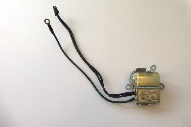 Strom Buchse 604-0377 604-1122 604-2027 EMI Filter iMac 21 Zoll A1311 Original Ersatzteil zweite Ansicht