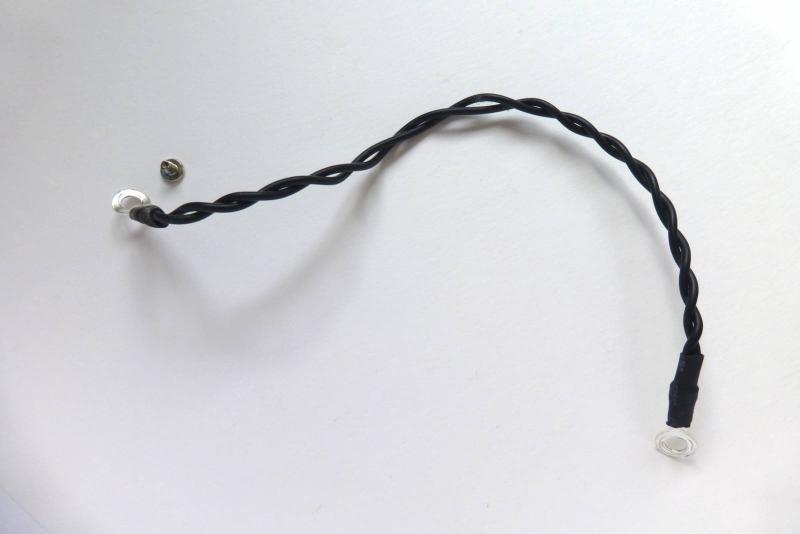 Erdungskabel LCD Panel 922-9712 Thunderbolt Display 27 Zoll A1407 2011 Original Ersatzteil Hauptansicht