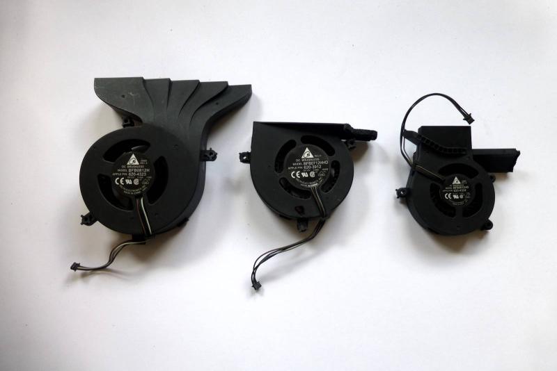 Luefter Set 3er 922-8200 620-4322 922-8508 620-3912 607-3310 620-4323 620-3913 922-8509 922-8201 922-8842 607-3311 620-4324 620-3914 922-8843 922-8202 922-8510 Optical iMac 20 Zoll A1224 2007 2008 Ersatzteil zweite Ansicht