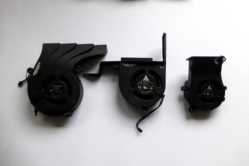 Fan Set of 3 iMac 21 inch A1311 2009 sparepart second sight