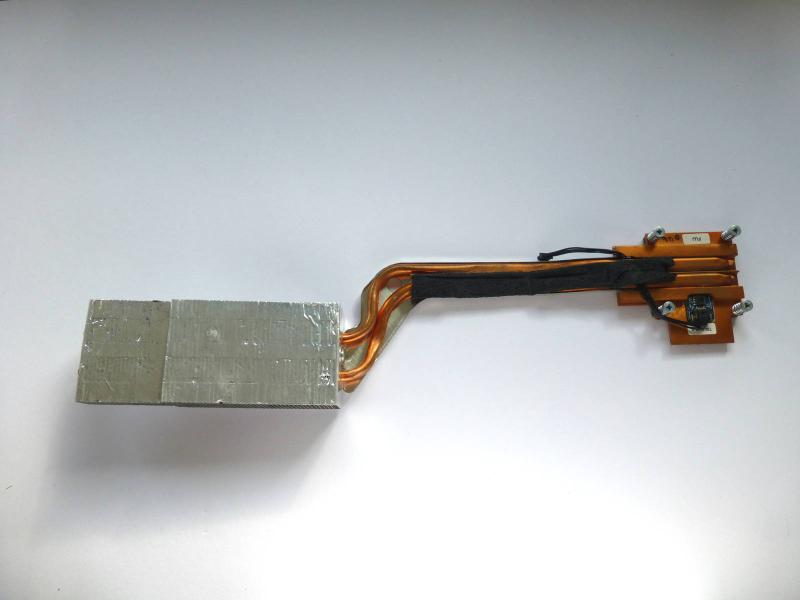 GPU Grafikkarten Kuehler 730-0442-A mit Sensor iMac 24 Zoll A1200 2006 Original Ersatzteil Hauptansicht