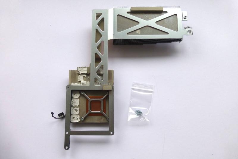 GPU Video Heatsink 730-0569 661-5315 with Sensor Original iMac 27 inch A1312 2009 for Radeon HD 4850 512 MB sparepart second sight
