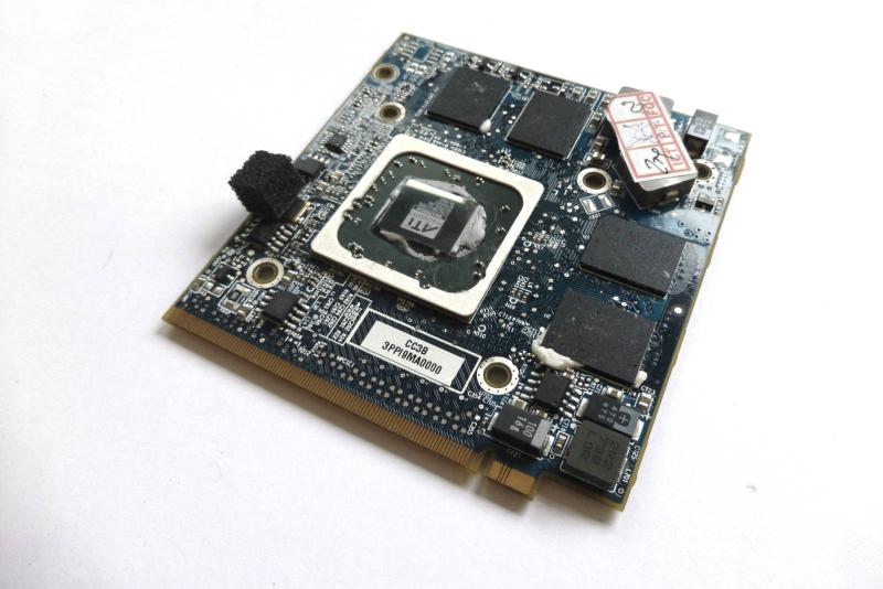 Grafikkarte 109-B22531-10 661-4426 ATI Radeon HD 2600 Pro 256 MB iMac 20 Zoll 24 Zoll A1225 A1224 2007 Ersatzteil Detailbild eins