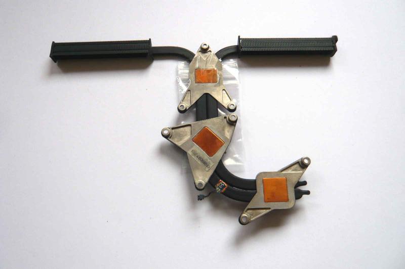 Kuehlkoerper 604-0193 MacBook Pro 17 Zoll A1297 early mid 2009 Original Ersatzteil zweite Ansicht