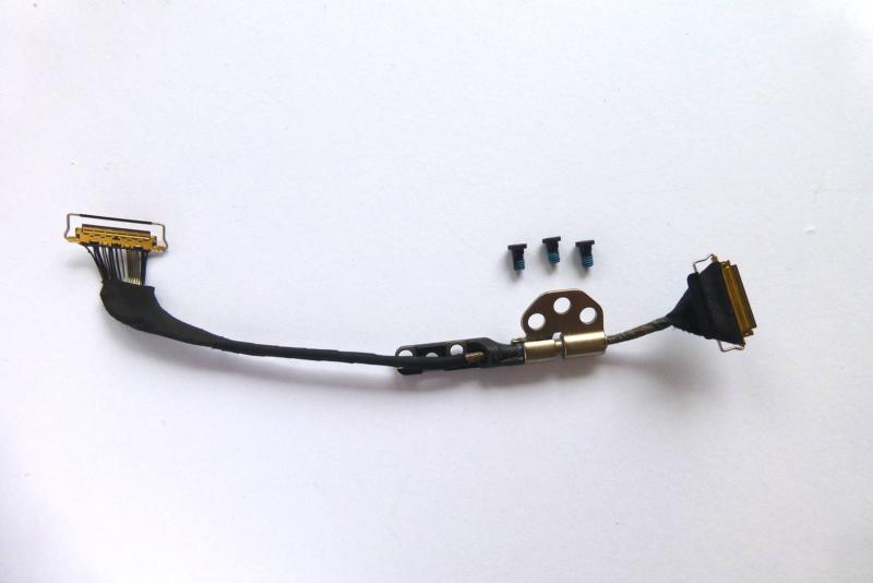 Scharnier Rechts LVDS Display Kabel MacBook Air 13 A1369 Ersatzteil zweite Ansicht