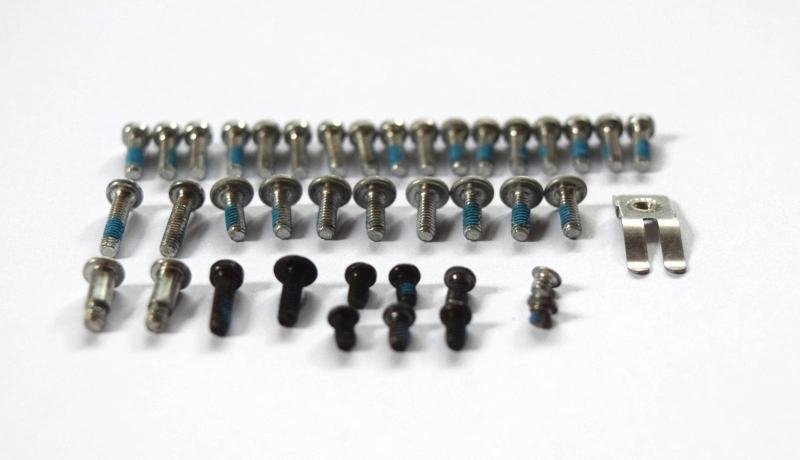 Inner screws set MacBook Pro 17 inch A1151 A1212 A1229 A1261 sparepart second sight