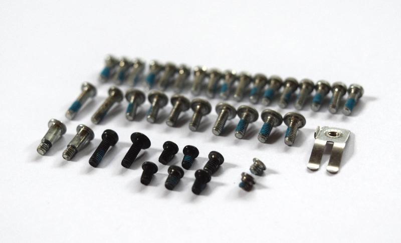 Inner screws set MacBook Pro 17 inch A1151 A1212 A1229 A1261 sparepart detail image one