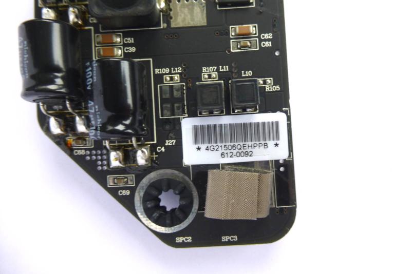 LED Backlight Inverter Board 612-0092 V267-707 661-5976 iMac 21 Zoll A1311 2011 Original Ersatzteil Detailbild eins