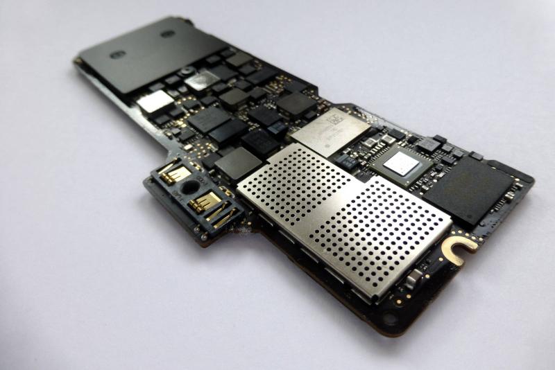 Logicboard 820-00045-A 661-02249 661-02244 MacBook 12 Zoll A1534 early 2015 1.3GHz 8GB RAM 512 GB SSD Original Ersatzteil Hauptansicht