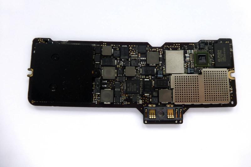 Logicboard 820-00045-A 661-02249 661-02244 MacBook 12 Zoll A1534 early 2015 1.3GHz 8GB RAM 512 GB SSD Original Ersatzteil Detailbild eins