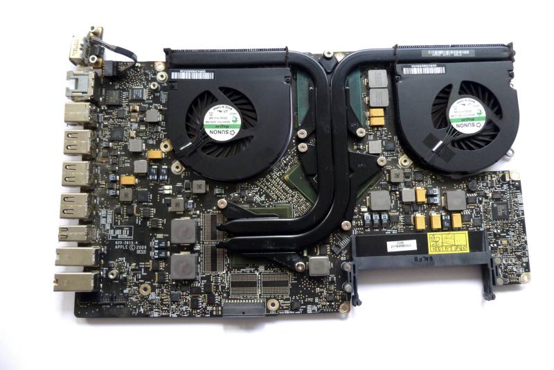 Logicboard 820-2610-A 661-5204 MacBook Pro 17 inch A1297 2009 28 GHz Core2Duo sparepart second sight