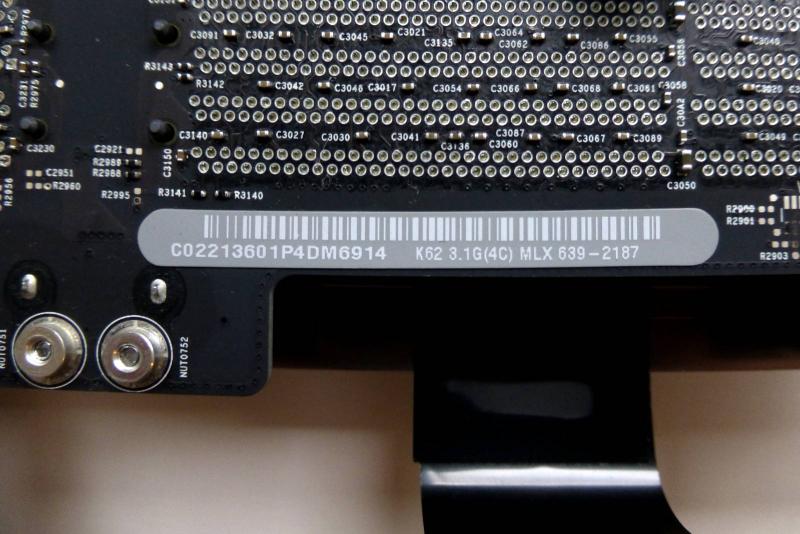 LogicBoard 820-2828-A 661-5949 iMac 27 inch A1312 2011 Mainboard Core i5 31 GHz Original sparepart third detail