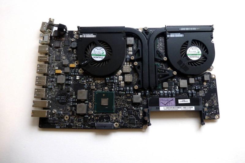 Logicboard 820-2849-A 661-5472 661-5526 MacBook Pro 17 Zoll A1297 2010 2.66 GHz i7 Ersatzteil zweite Ansicht